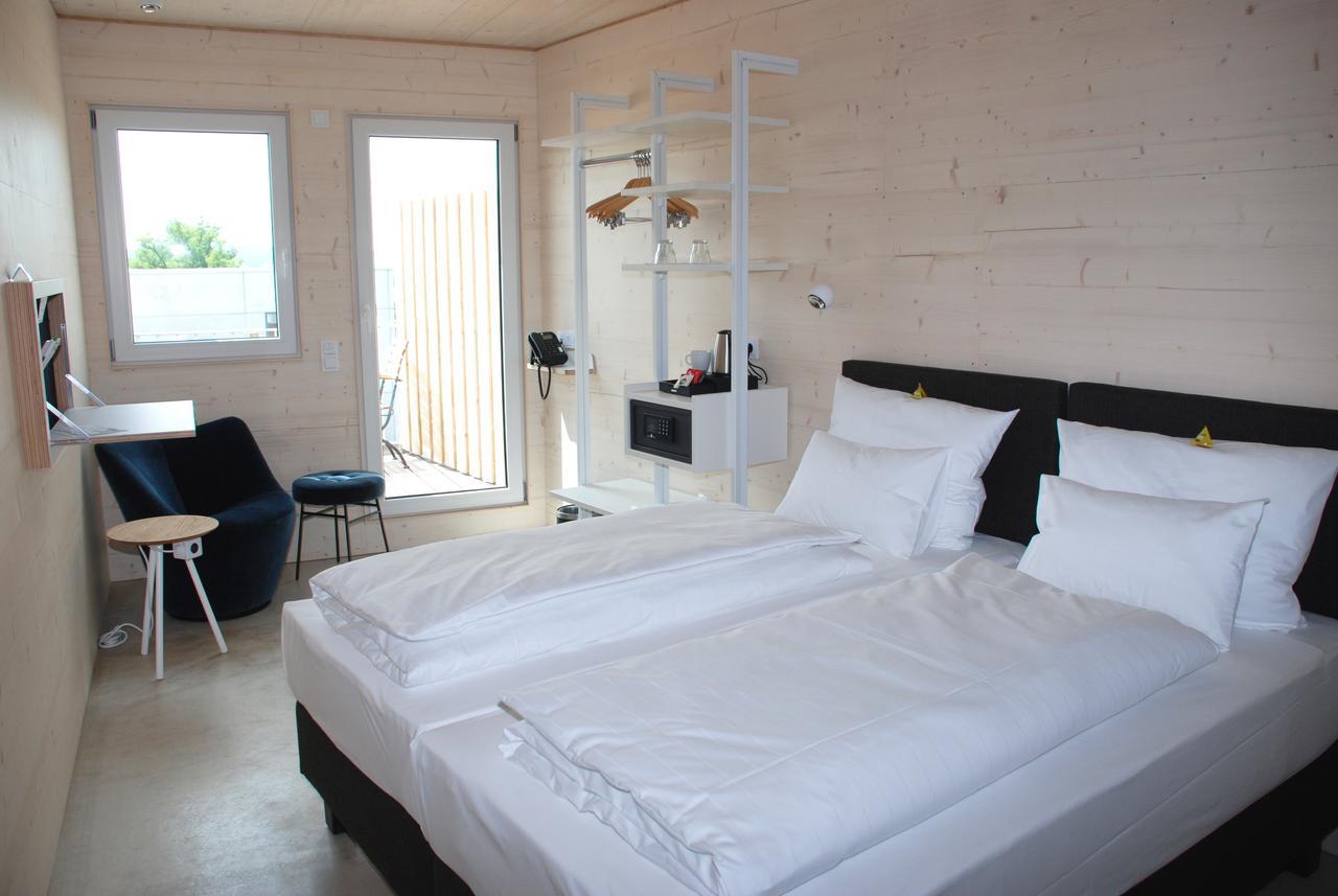 Schlafzimmer - Self Check-In Dinkelsbuehl Ngoại thất bức ảnh